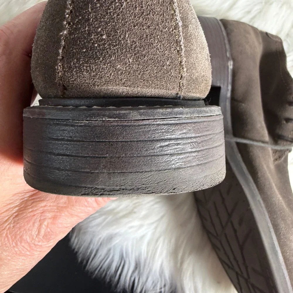Free Press Mens Brown Suede Chukka Boots Desert Lace Up Shoes